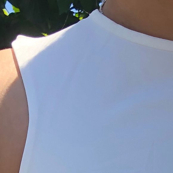 White Lace trimmed Romper - XS - Picture 9 of 10